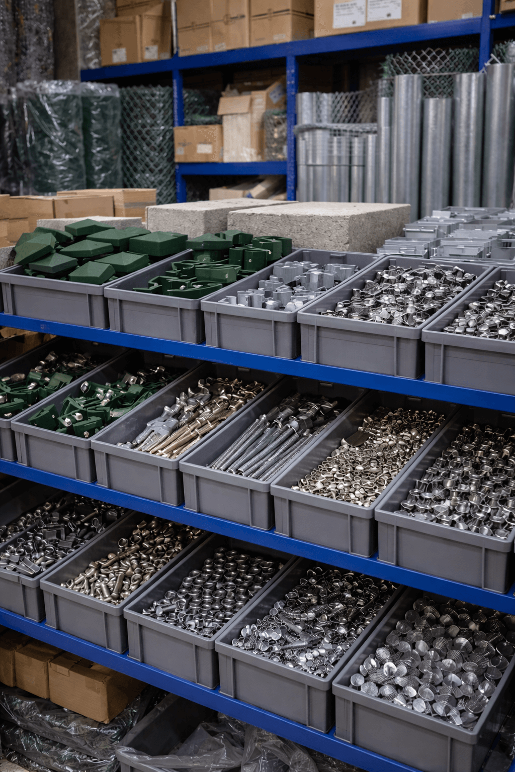 zdjęcie magazynu Zajc Akcesoria z akcesoriami do montażu ogrodzeń