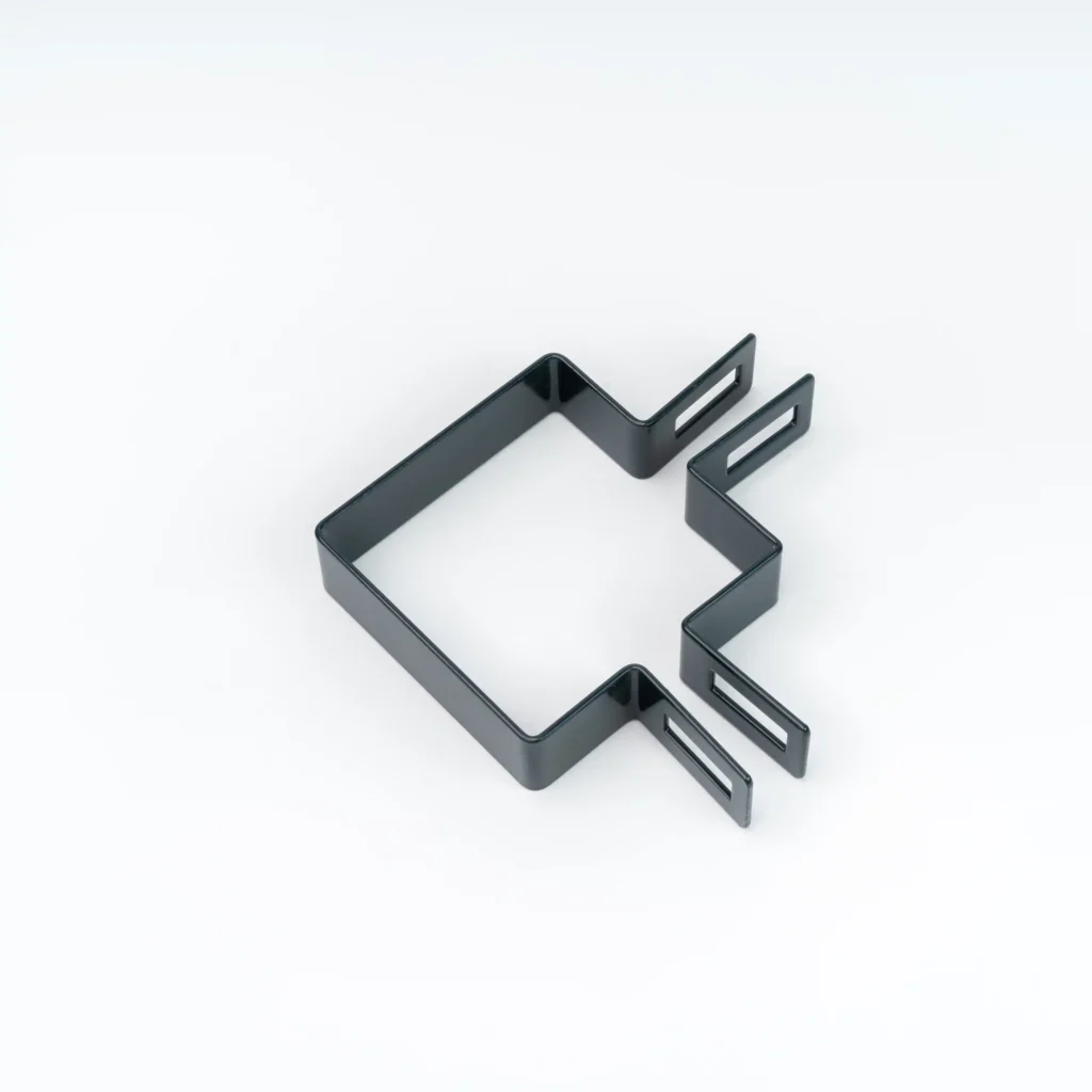 Obejma narożna 100x100 w kolorze czarnym