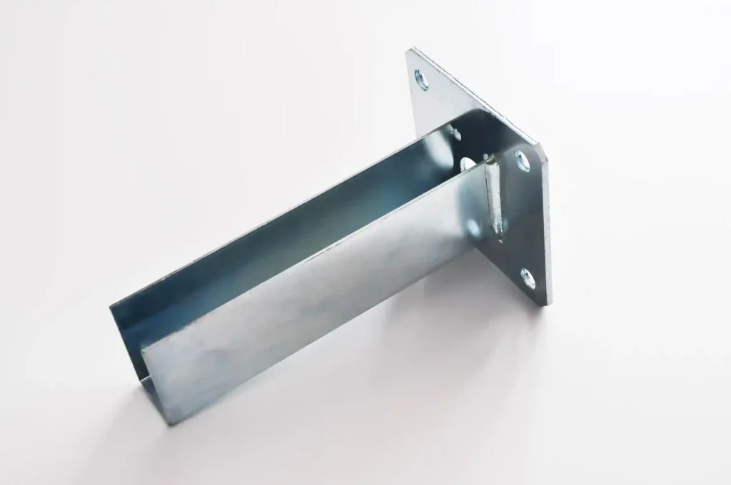 podstawa słupka 60x40 typu U w kolorze ocynk