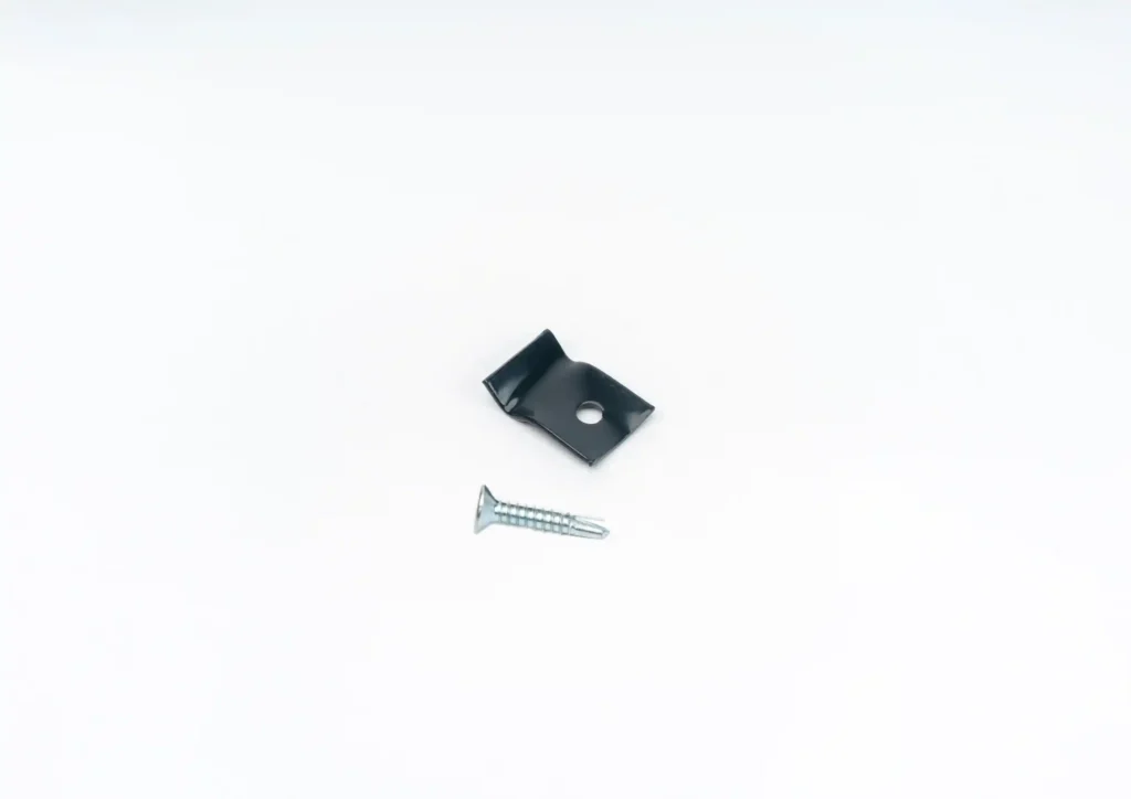 przelotka metalowa czarna