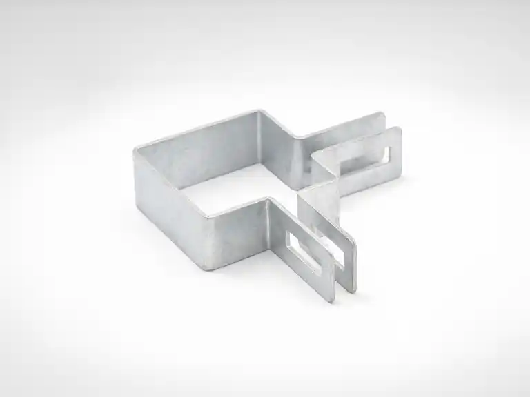 Obejma narożna o wymiarach 50x50 w kolorze ocynk